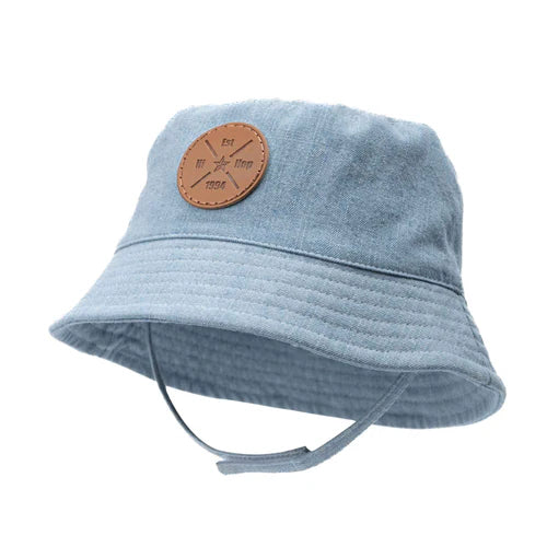 Hi Hop Denim Bucket Hat 3-6M