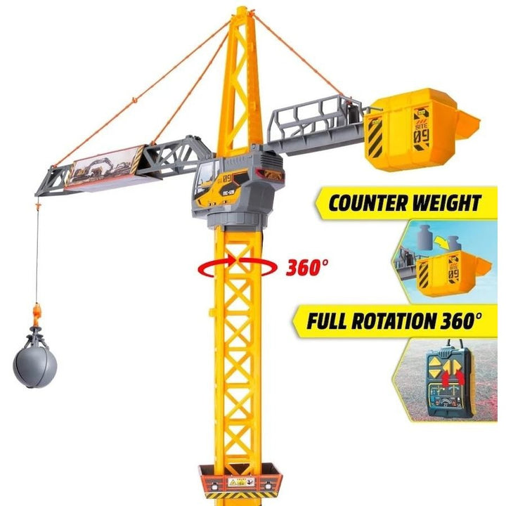 Dickie mighty crane toy 