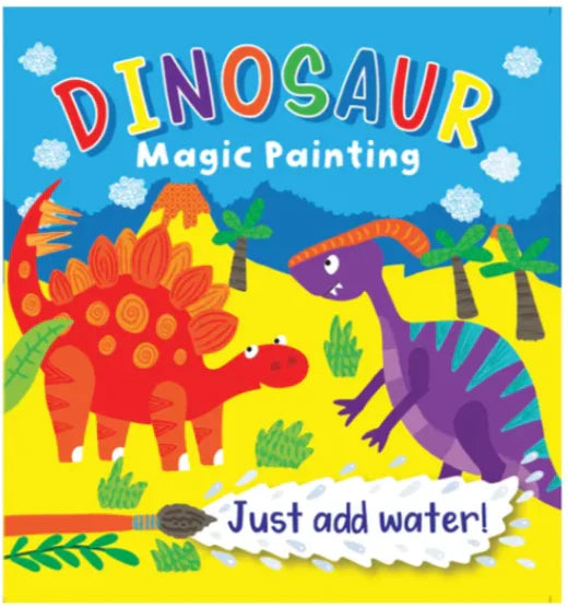 Dinosaur Magic Painting Book