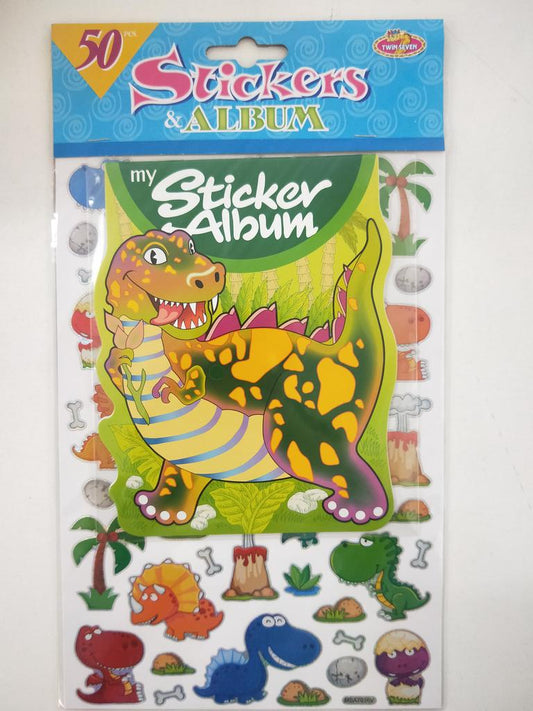 Dinosaur Sticker album