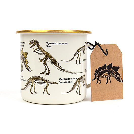 Dinosaurs Enamel Mug