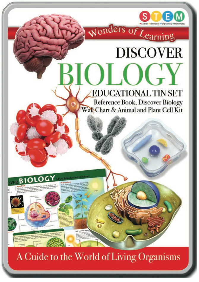 Discover Biology: Educational Tin Set