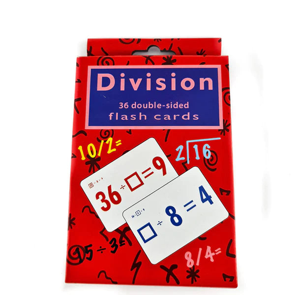 Division Flash Cards