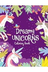 Dreamy Unicorns Colouring Book