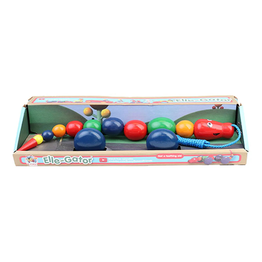 Buzzy Bee Elle-Gator pull along toy