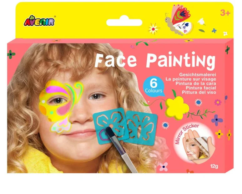 Avenir Face Painting Yellow 6 colours