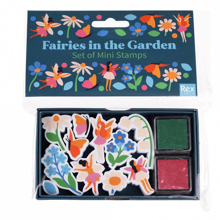 Fairies In The Garden Set of Mini Stamps