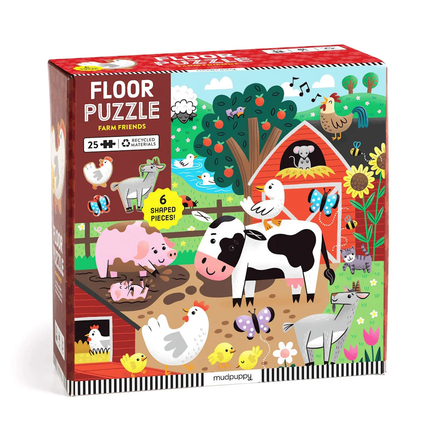 Floor Puzzle Farm Friends 25 pieces