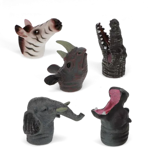 Finger Puppet Safari 5 pack