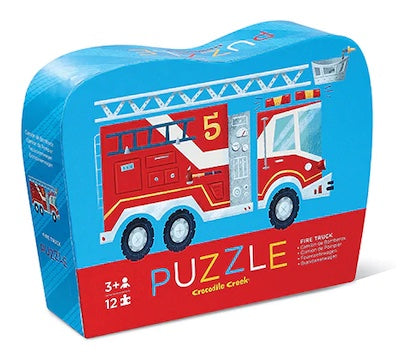 Vehicles Firetruck Floor Puzzle 12p