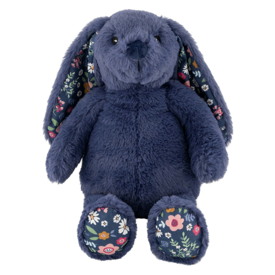 Flopsy Floral Saphaire Plush Bunny
