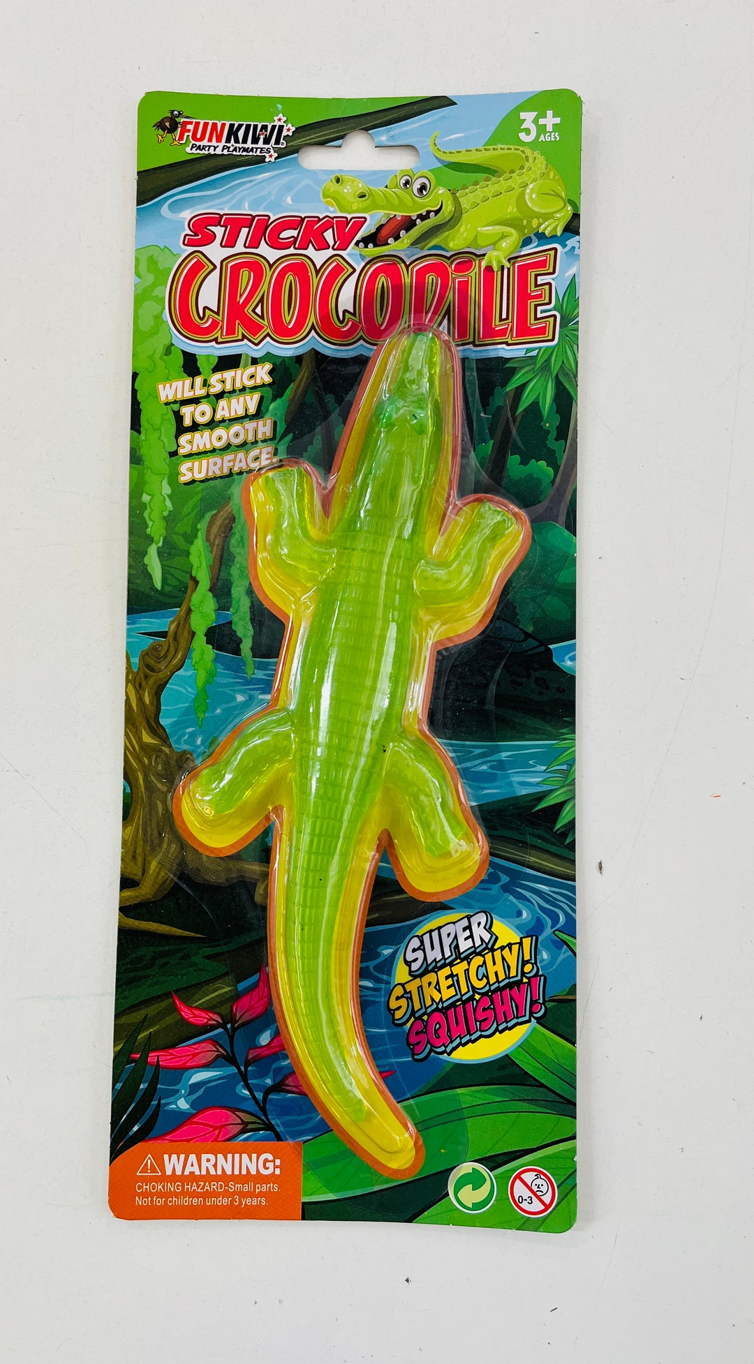 sticky crocodile toy