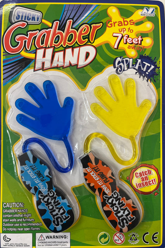 Sticky hand grabber twin pack 