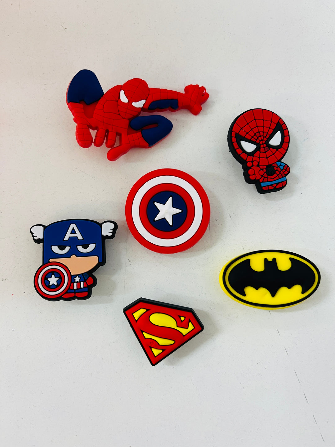 Superhero shoe Charms batman logo