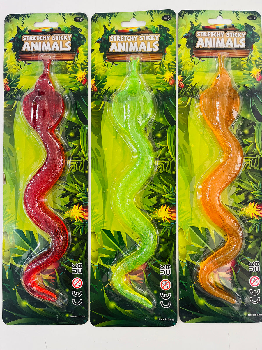 Stretchy sticky snake 