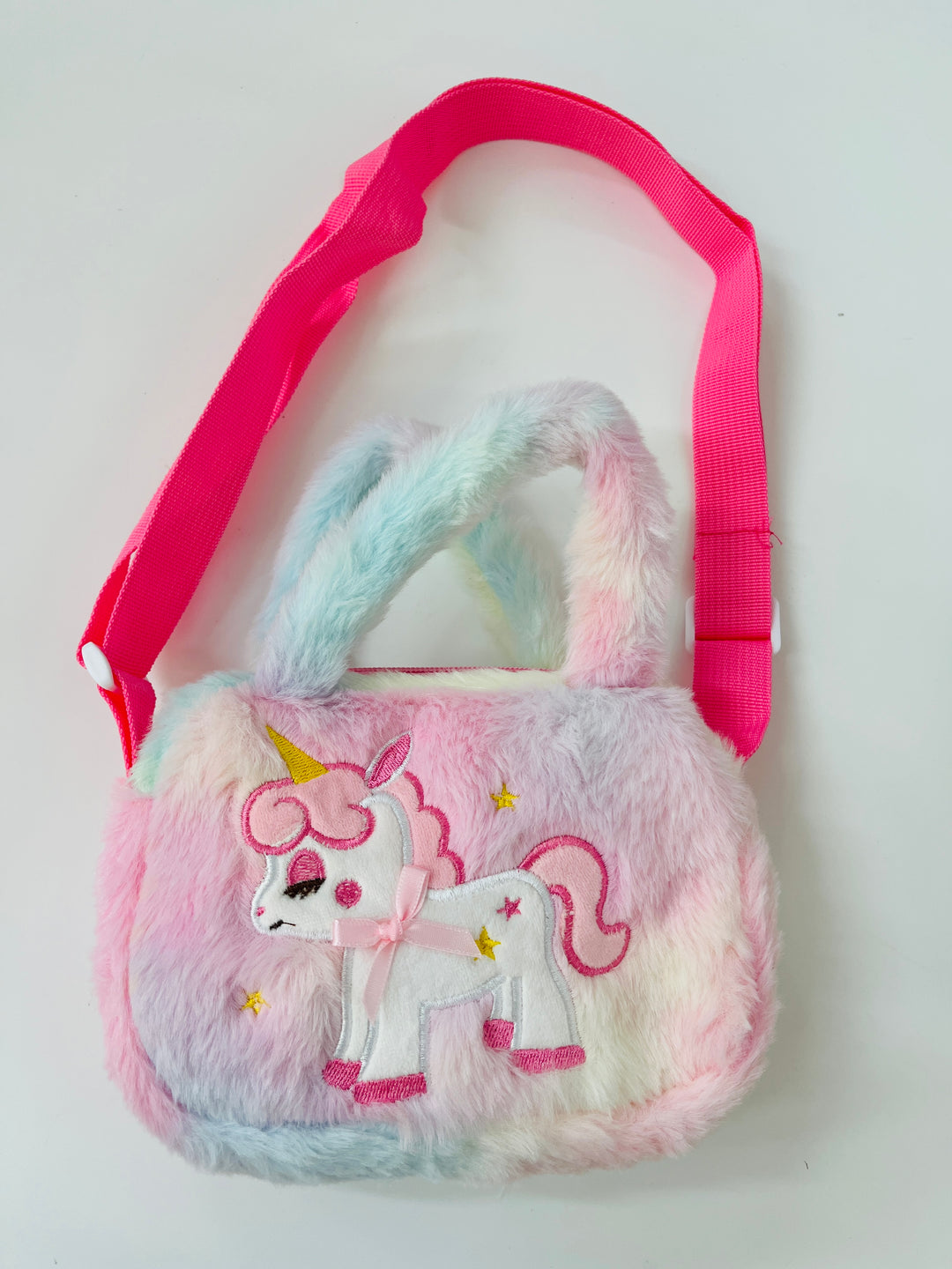 Fluffy Unicorn hand bag