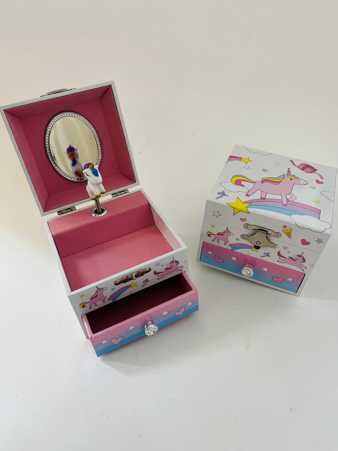 musical jewellery box unicorns