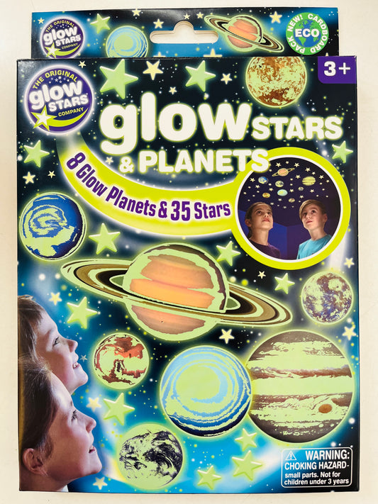 Glow Stars and 8 Planets