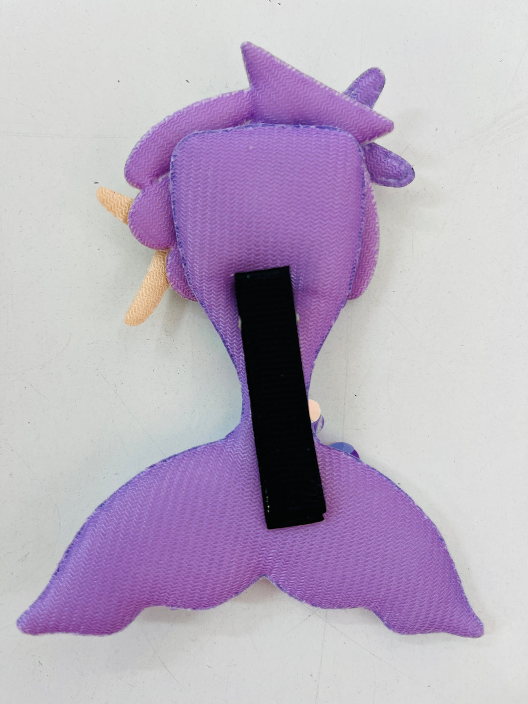 Mermaid tail Hair clip purple