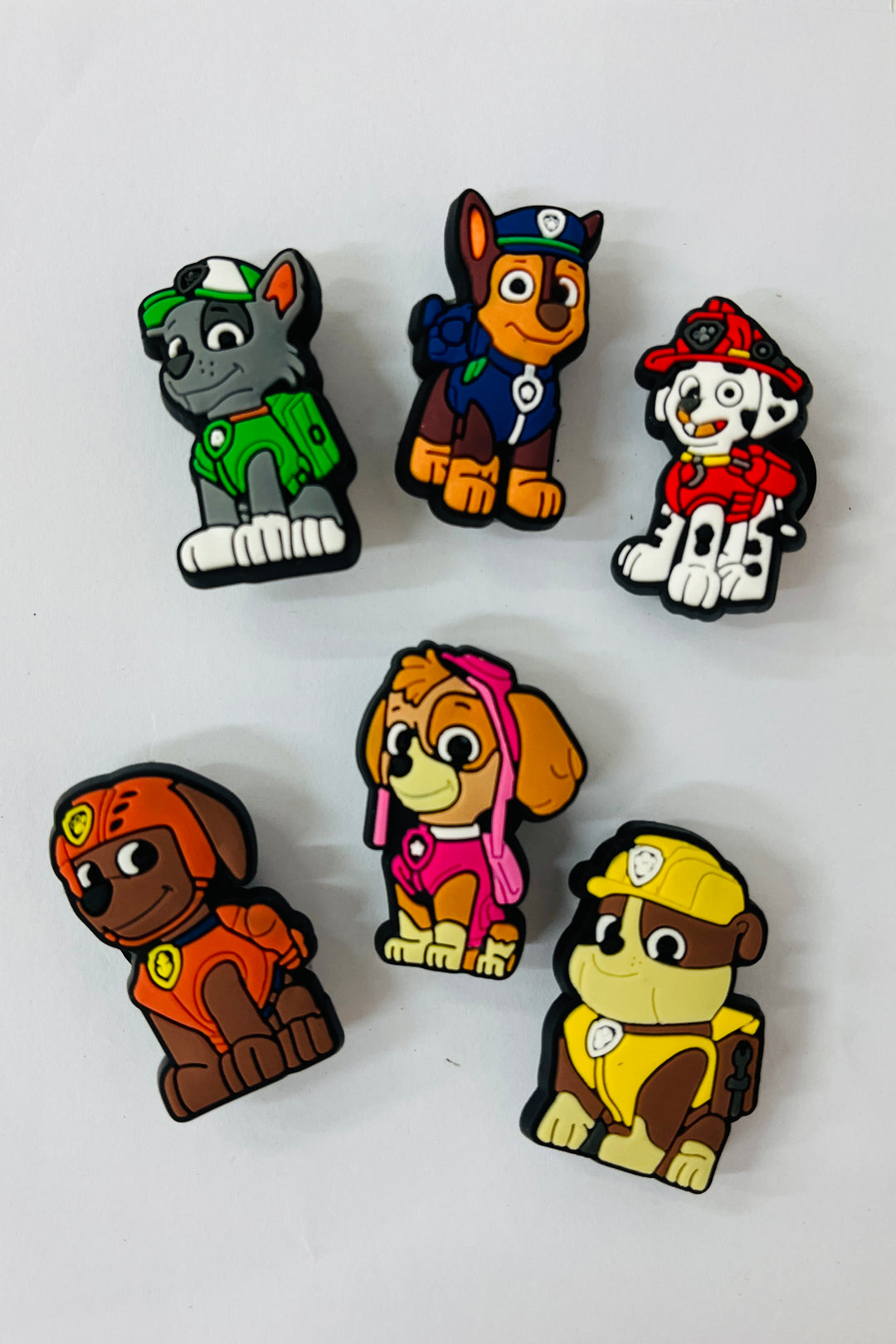 Paw patrol croc charms jibbetz