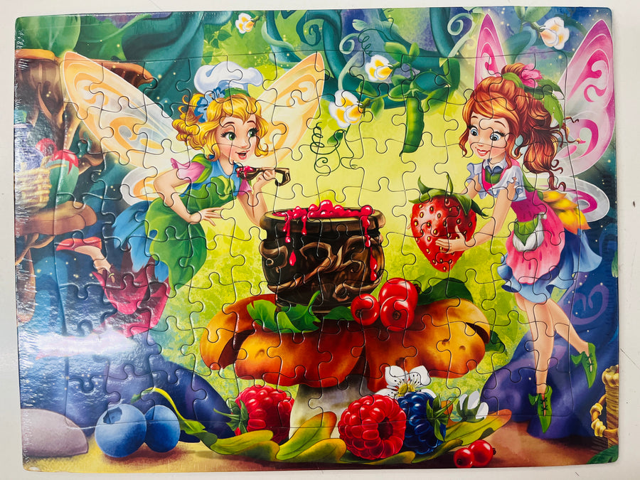 Fairy magic fun tray puzzle 