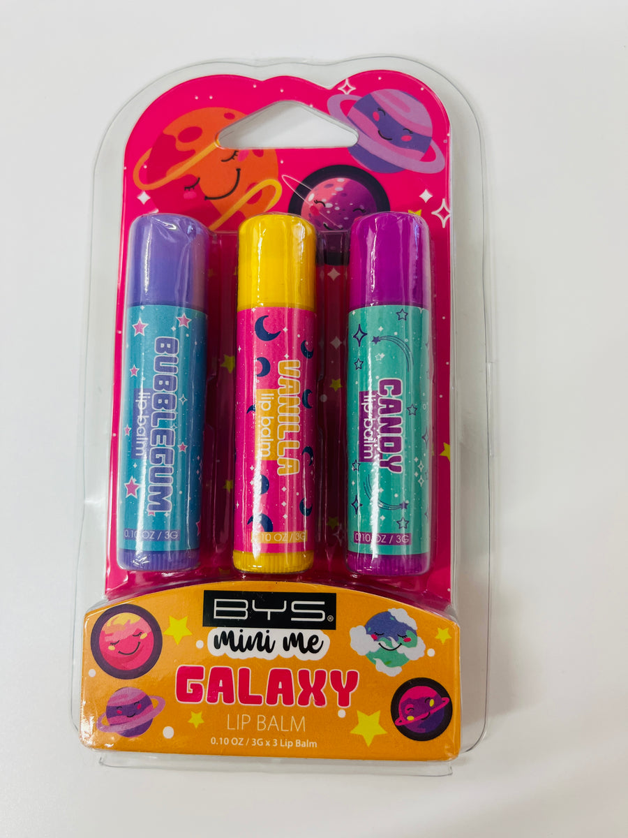 Galaxy 3pk lip balms 