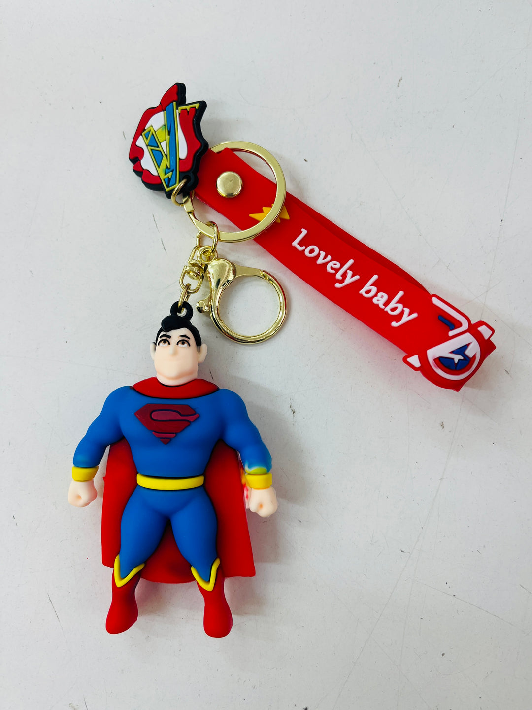 Superman keyring