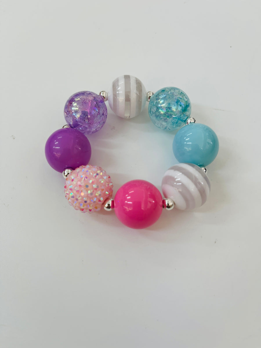 Unicorn bracelet bubblegum bella