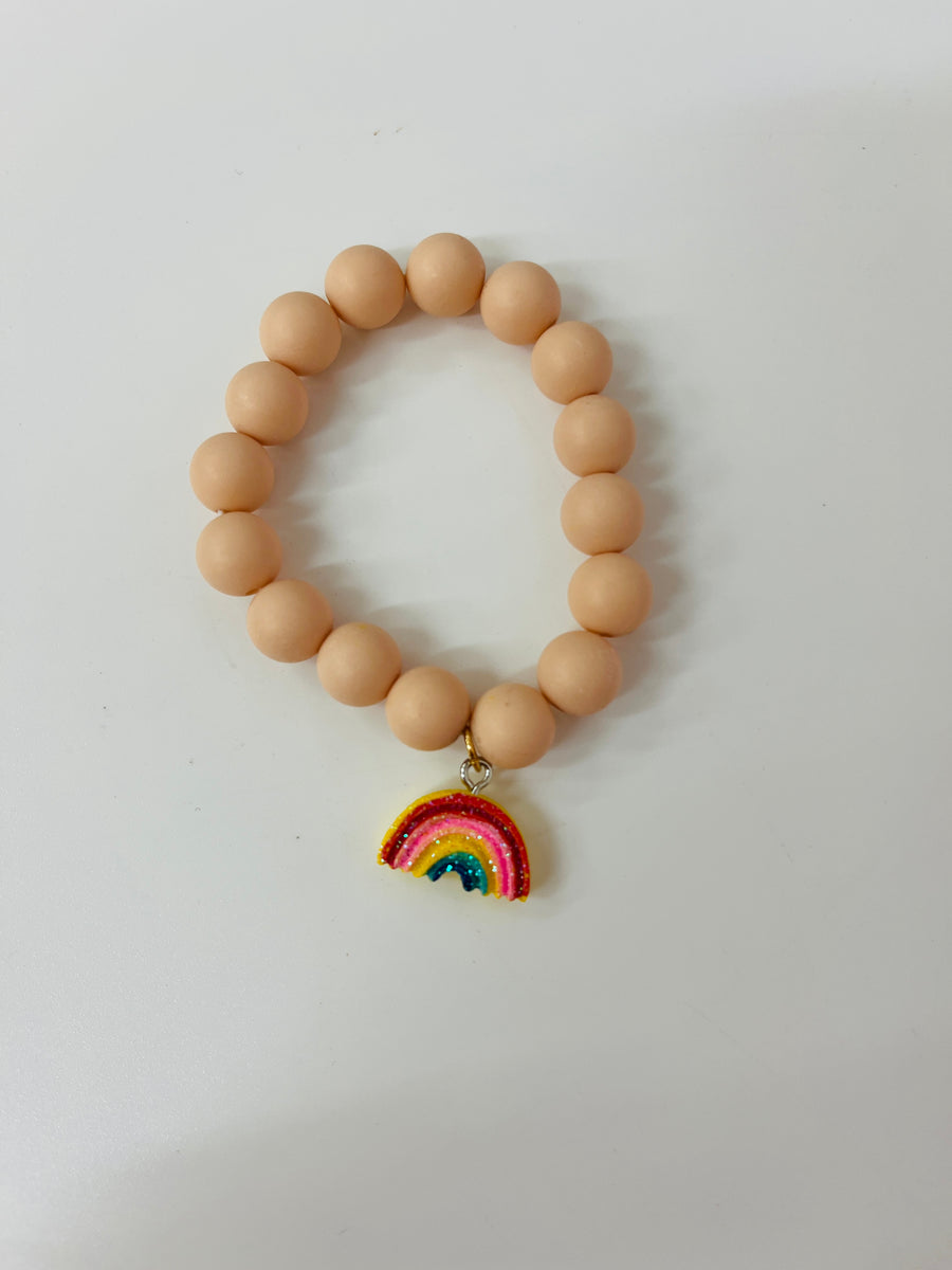 Bracelet peach rainbow 