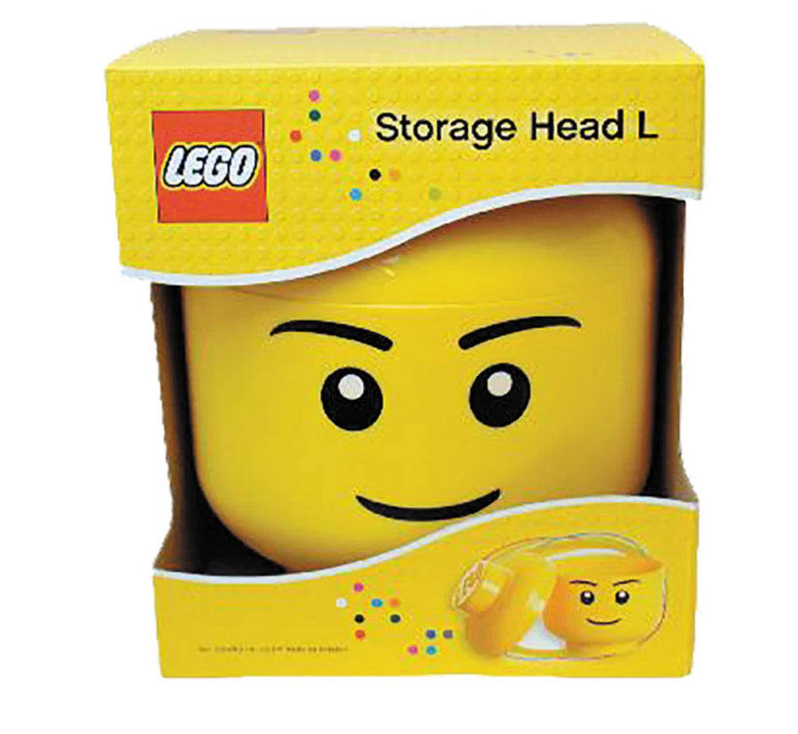 Lego storage head 