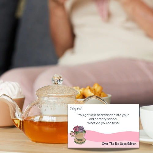 Getting Lost Over the Tea cups Edition cards