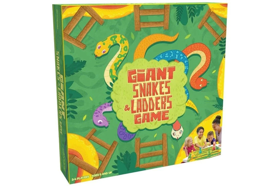 Giant Snakes and Ladders game