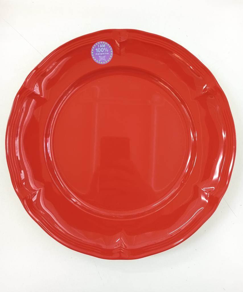 Ginger French Style Plate red/green