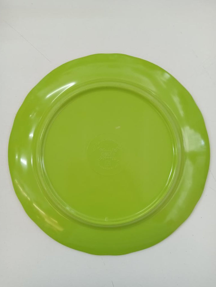 Ginger French Style Plate red/green