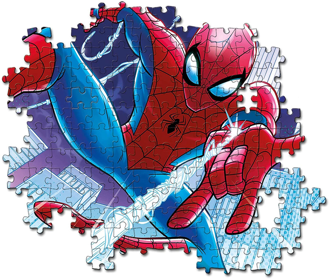 Glowing Lights Spider-man 104 Piece Puzzle