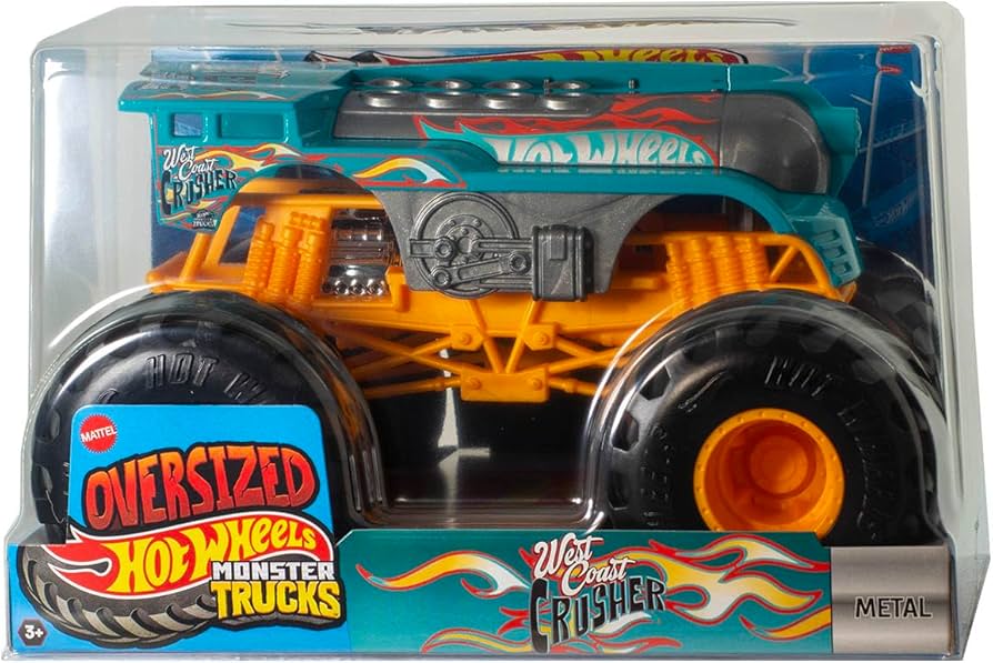 Hotwheels Monster Trucks Oversized west coast crusher