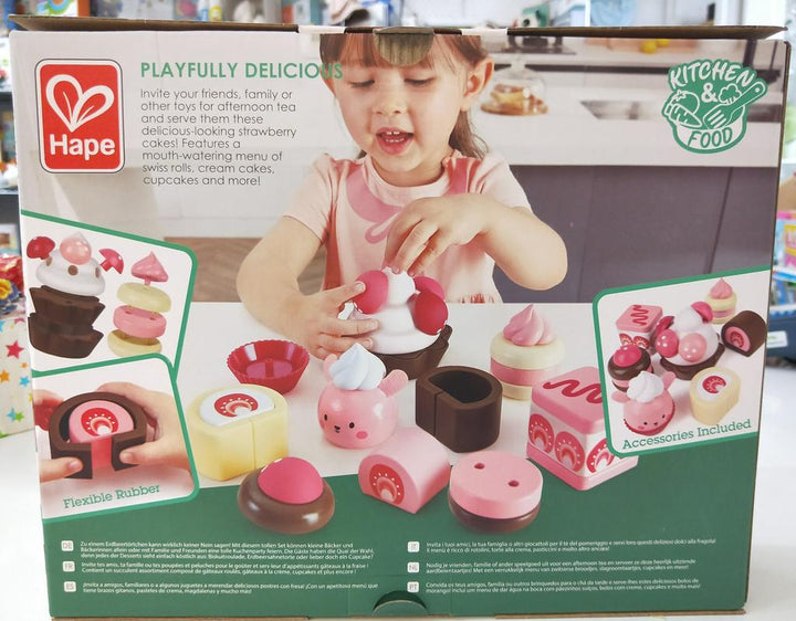 Hape Strawberry Dessert Set