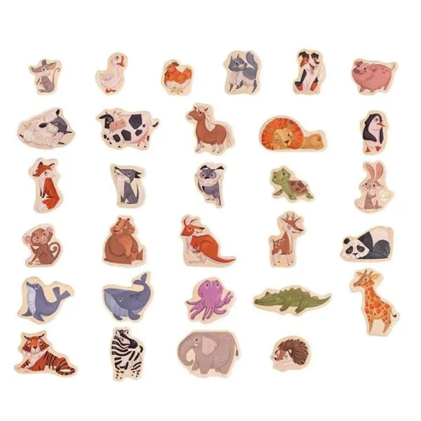 Hape Magnetic Animals 