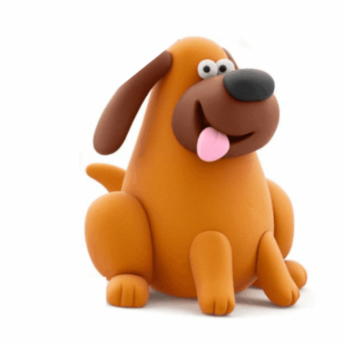 Hey Clay Dog Buddies Labrador Nom Nom