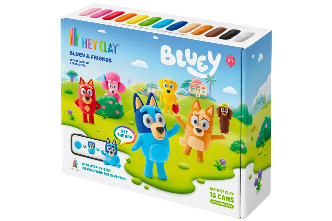 Hey Clay Bluey & Friends Set