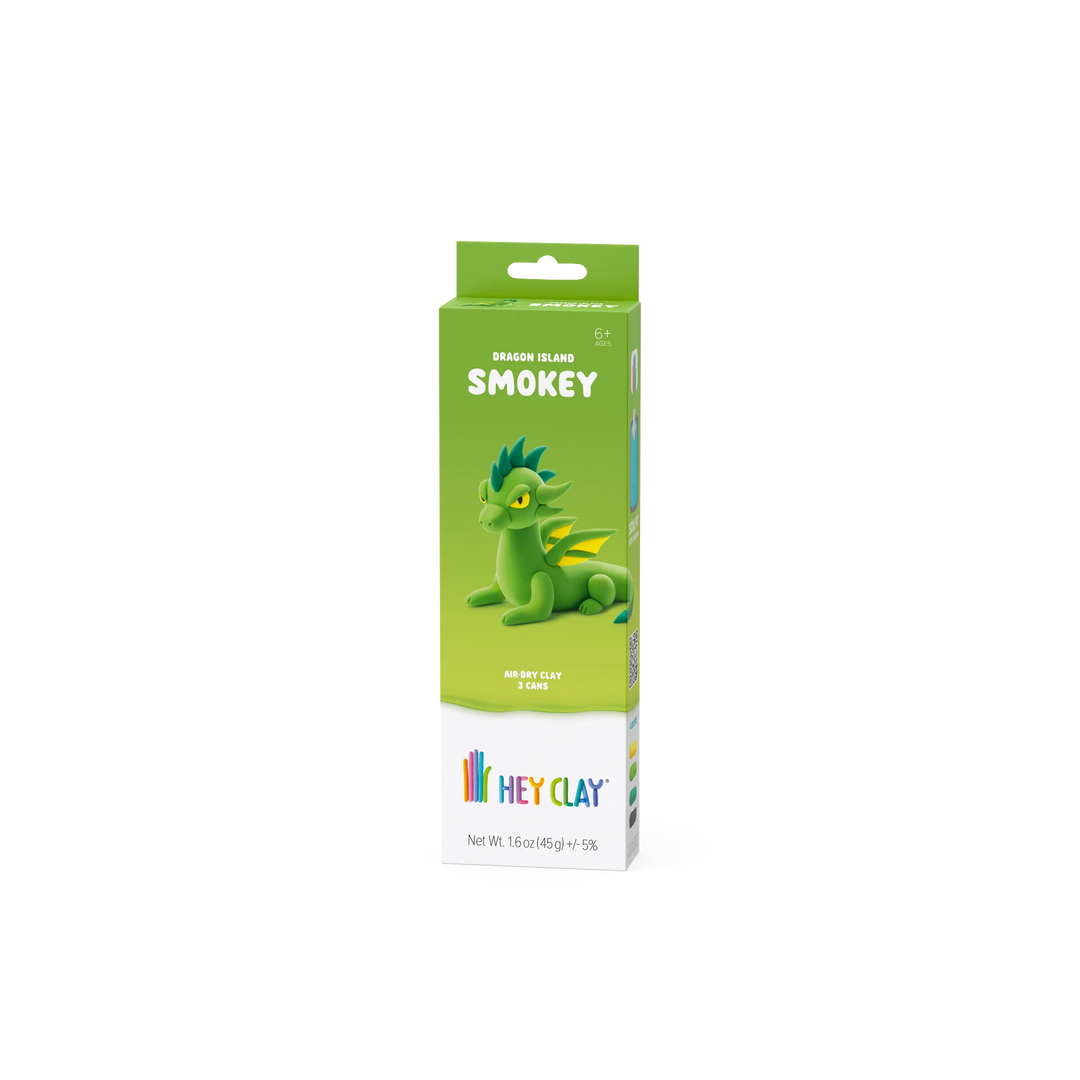 Hey Clay Dragon Island Green Smokey