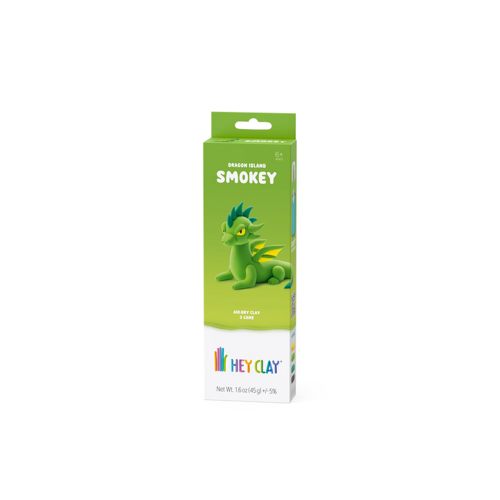 Hey Clay Dragon Island Green Smokey