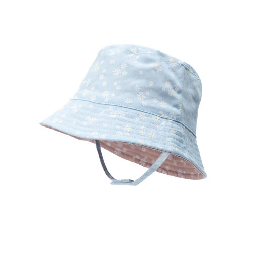 Hi Hop Daisy Reversible Bucket Hat 3-4 years