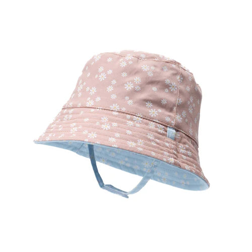 Hi Hop Daisy Reversible Bucket Hat 3-4 years