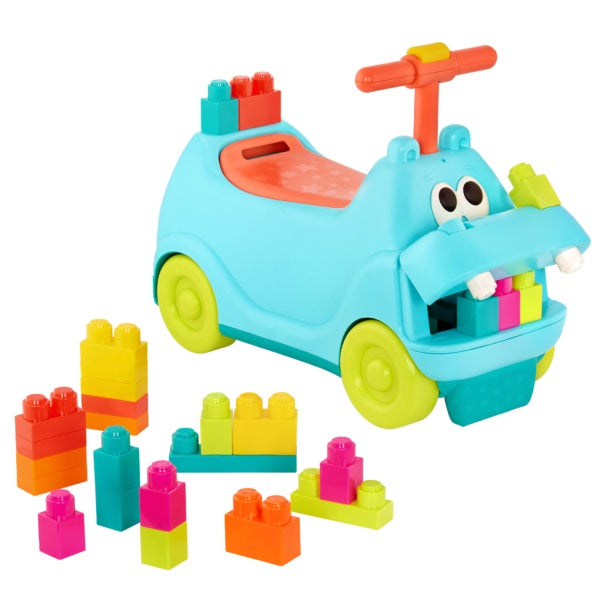 hippo ride on b.toys