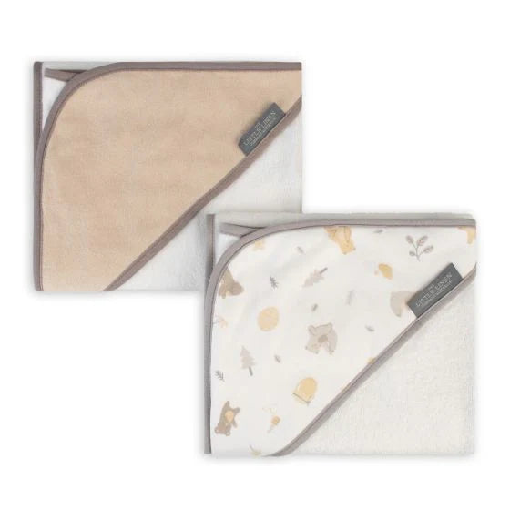 Hooded Towel 2pk teddy
