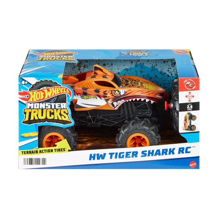 RC Hot Wheels Monster Truck - Tiger Shark