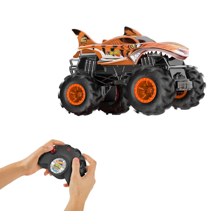 RC Hot Wheels Monster Truck - Tiger Shark