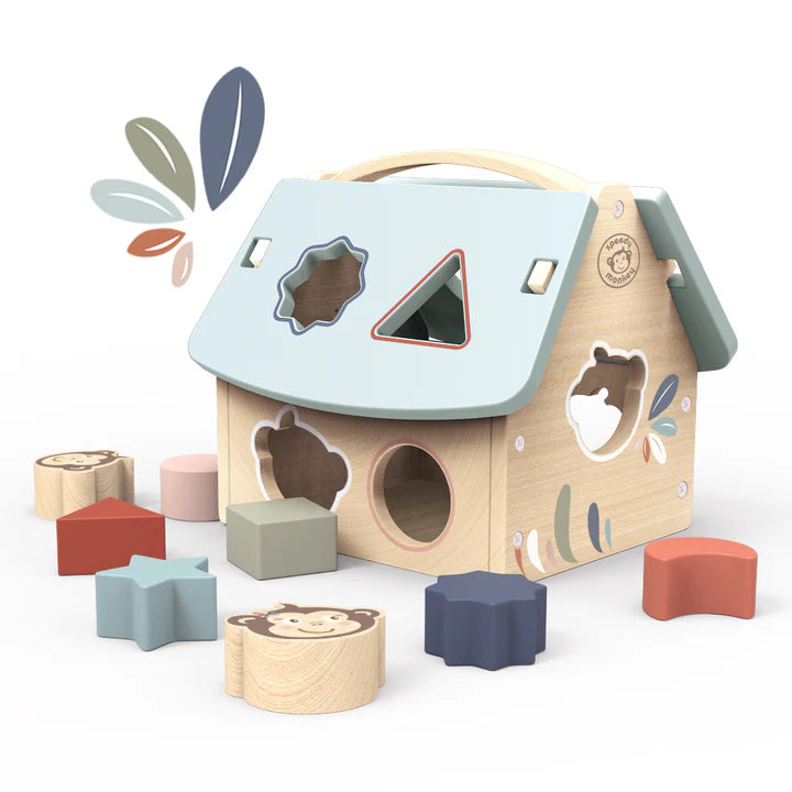 House Shape Sorter Speedy Monkey