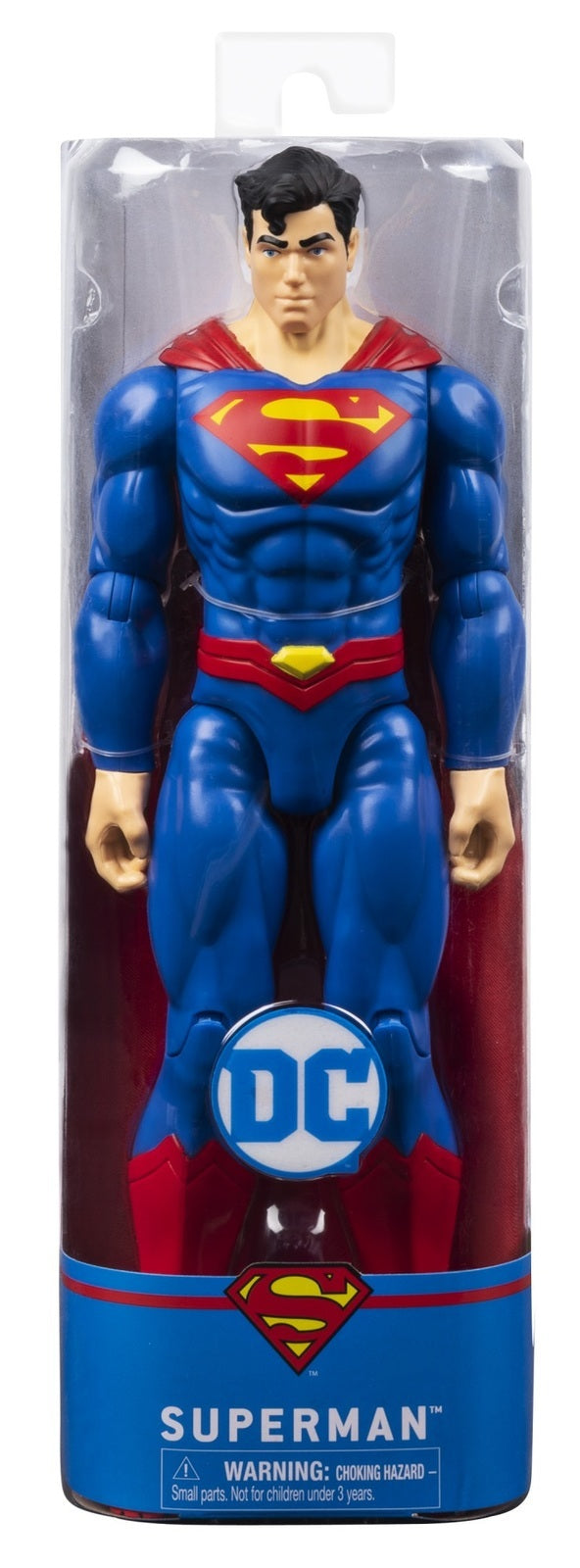 Superman figurine in packaging